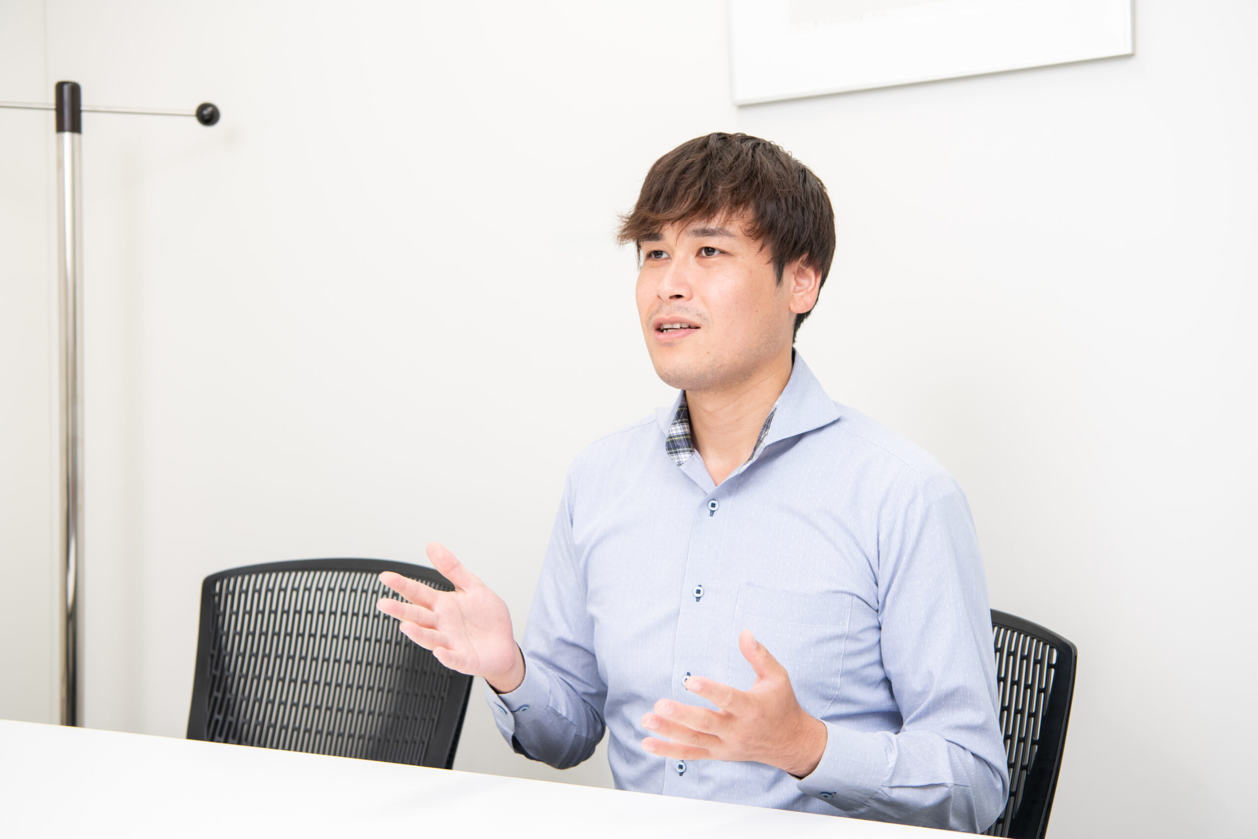 中野様取材風景